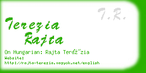 terezia rajta business card